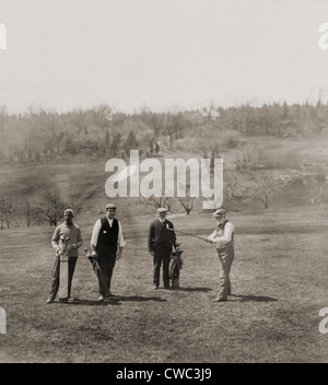 Andrew Carnegie und Party auf der St.-Andreas golf Links Westchester County New York. 1911 (BSLOC 2010 18 18) Stockfoto