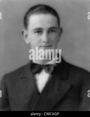 Porträt des künftigen US-Präsidenten Lyndon Johnson. Ca. 1927. Stockfoto