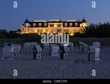 Hotel Ahlbecker Hof, Insel Usedom, Ostseeküste, Mecklenburg-West Pomerania, Deutschland Stockfoto