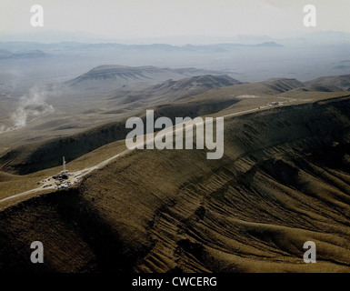 Yucca Mountain war eine vorgeschlagene Endlager für nukleare Abfälle. Es war für abgebrannte Kernreaktor zu 10.000 Jahr Speicherstätte Stockfoto