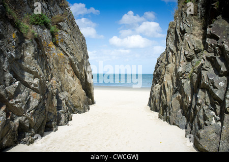 Binic, Bretagne, Frankreich. Stockfoto