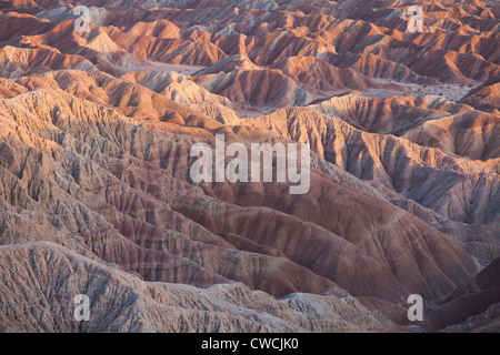 Schriftarten-Punkt, Anza-Borrego Desert State Park, Kalifornien. Stockfoto