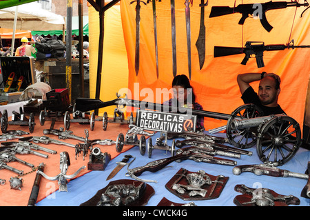 "Mercado de Las Pulgas - San Alejo" Markt in BOGOTA. Abteilung der Cundimarca. Kolumbien Stockfoto