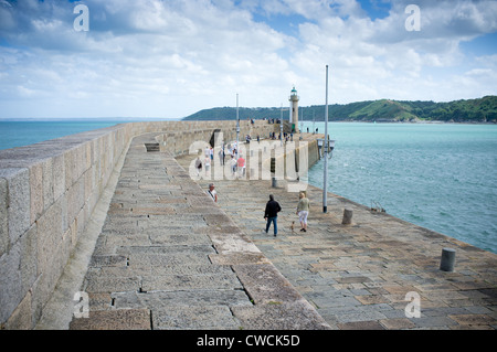 Binic, Bretagne, Frankreich. Stockfoto