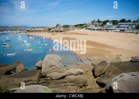 Trégastel, Bretagne, Frankreich. Bretagne. Stockfoto