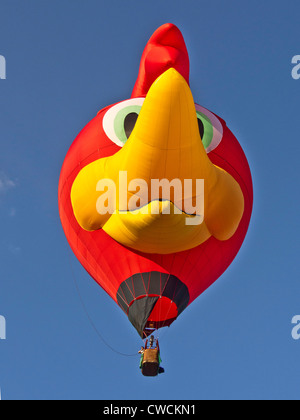 Charakter-Ballon bei Bristol International Balloon Fiesta 2012 Stockfoto