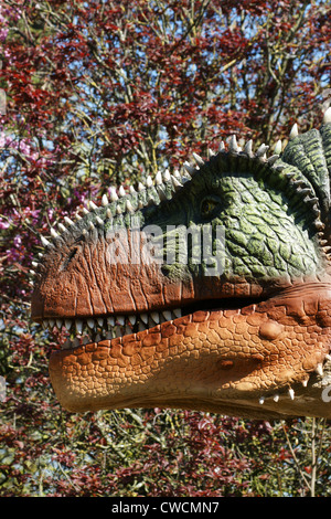 Modell Tyrannosaurus Rex Dinosaurier Stockfoto