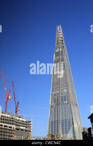 Die Scherbe ist das höchste Gebäude in Europa vom Architekten Renzo Piano, Southwark London England UK Stockfoto