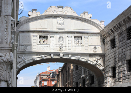 Seufzerbrücke Venedig Italien Ponte dei Sospiri, Venezia Italia Seufzerbrücke, Venedig Italien Pont des Soupirs, Venise Italie Stockfoto