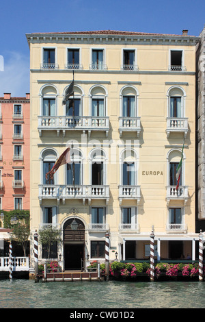 Palazzo Badoer Tiepolo (Westin Hotel Europa & Regina), Palast aus dem 16. Jahrhundert. Stockfoto