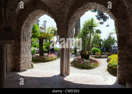 Gärten der Villa Rufolo Stockfoto