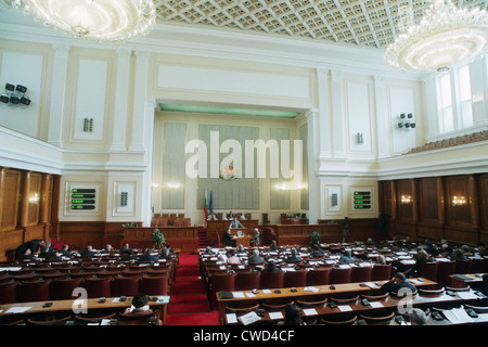 Treffen im bulgarischen Parlament Stockfoto