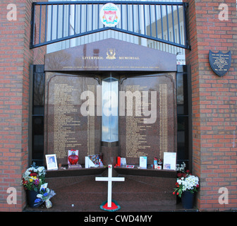 Das Hillsborough Memorial Stockfoto