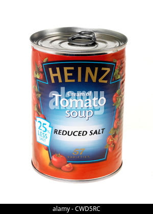 Heinz Sahne Tomatensuppe Stockfoto