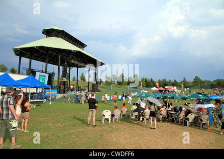 Ein Blick auf die Bühne beim Toronto Jazz Festival 2012 Stockfoto