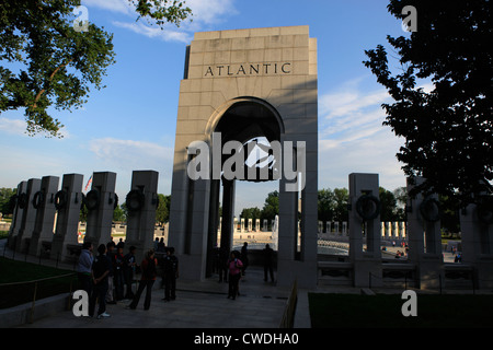 Zweiter Weltkrieg WWII II Memorial Washington D.C. Stockfoto