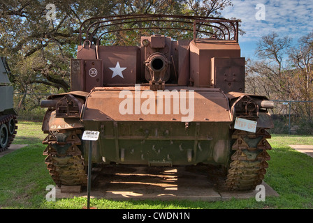 M44 Panzerhaubitze Artillerie-Park in Texas Military Forces Museum am Camp Mabry in Austin, Texas, USA Stockfoto