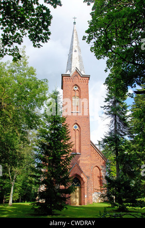 Alten operative Kirche im Westen von Estland Stockfoto