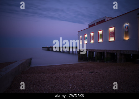 Pier von Felixstowe, Suffolk, England, UK. Stockfoto