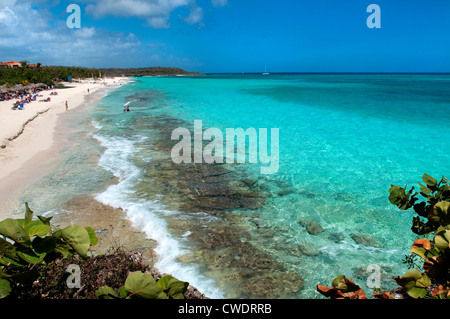 Strand von Guardalavaca, Holguin, Kuba Stockfoto