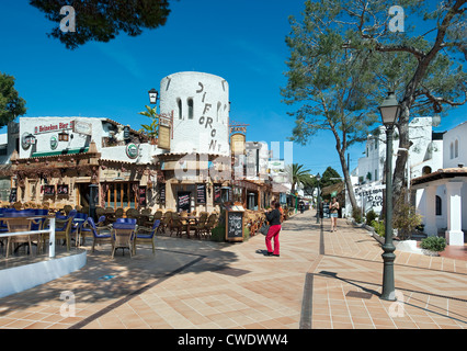 Stadtzentrum, Cala D'Or, Mallorca, Balearen, Spanien Stockfoto