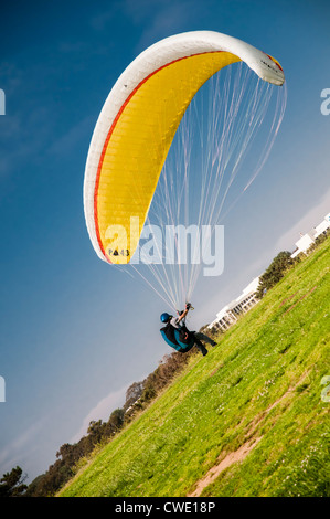 Gleitschirm (s) im Torrey Pines, La Jolla, San Diego, USA Stockfoto