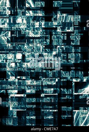Computergenerierten abstrakten Hintergrund Stockfoto