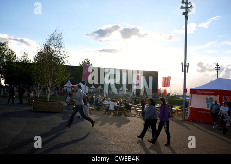 Die Kupfer-Box Olympiapark London 2012 Stockfoto