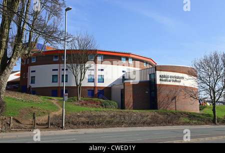 Keele University Medical School im Royal Stoke University Hospital North Staffordshire Stoke on Trent Mitarbeiter England UK Stockfoto