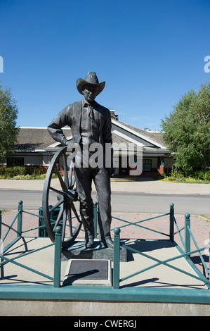 Das Remington Carriage Museum in Cardston, Alberta Stockfoto