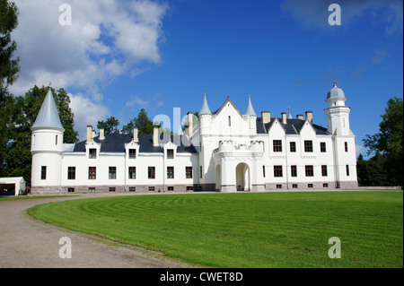 Die Burg im Osten Estlands. Alatskivi Stockfoto