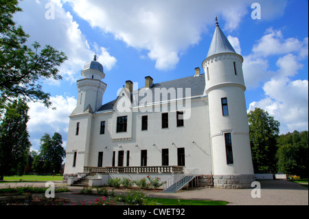 Die Burg im Osten Estlands. Alatskivi Stockfoto