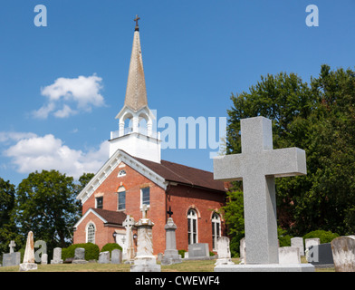 St. Ignatius Kirche ist die älteste kontinuierlich verwendet in den USA in Maryland Stockfoto