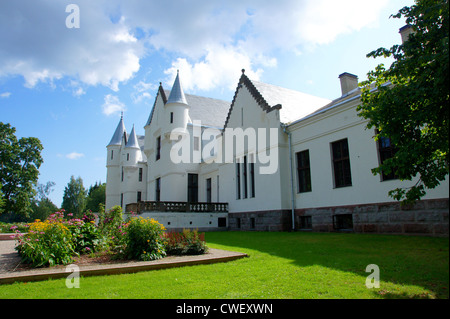 Die Burg im Osten Estlands. Alatskivi Stockfoto