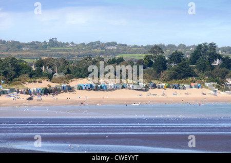 Borth Fawr oder Main Beach bei Abersoch auf der Halbinsel Lleyn-NW-Wales Stockfoto