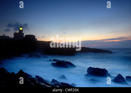 Kinnaird Head Lighthouse leuchtet erneut für die Diamant-Jubiläum feiern, Fraserburgh Stockfoto