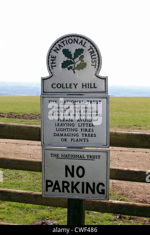 Reigate Hill auf den North Downs, Surrey, England UK Stockfoto