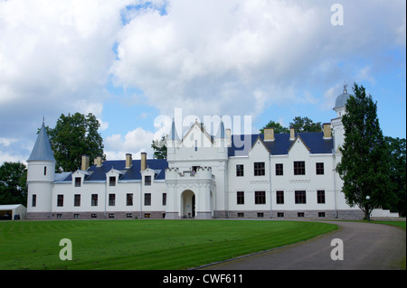 Die Burg im Osten Estlands. Alatskivi Stockfoto