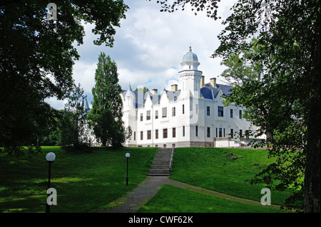 Die Burg im Osten Estlands. Alatskivi Stockfoto