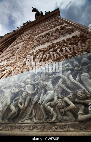 Kathedrale von Orvieto Stockfoto
