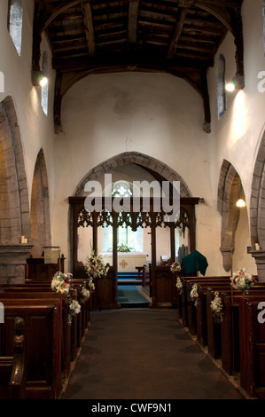 St. Giles Kirche, Cropwell Bishop, Nottinghamshire, UK Stockfoto