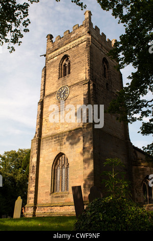 St. Giles Kirche, Cropwell Bishop, Nottinghamshire, UK Stockfoto