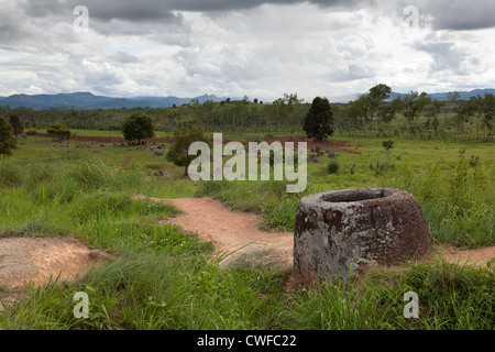 Plain of Jars, Laos Stockfoto