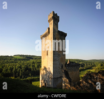 Château de Commarque, Les Eyzies-de-Tayac-Sireuil, Dordogne, Frankreich Stockfoto