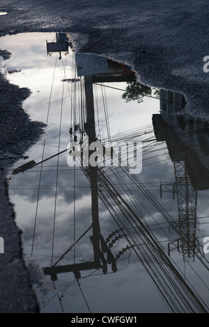 Reflexion Stockfoto