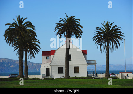 USA Kalifornien CA San Francisco - Crissy Field - Golf der Farallones National Marine Sanctuary Besucherzentrum Stockfoto