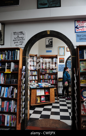 USA Kalifornien CA San Francisco - Innenraum der Lichter der Stadt Bücher Buchhandlung beatnik Generation beat Stockfoto