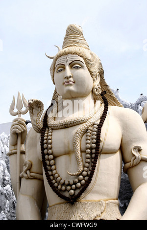 Hindu-Gott Shivas Statue in Bangalore, Indien Stockfoto