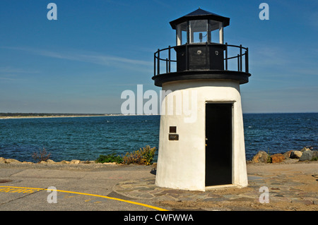 Vereinigte Staaten von Amerika, USA, Neuengland, Maine, Ogunquit, Hummer Point Lighthouse (ursprünglich 1948) Stockfoto