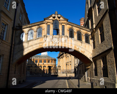 Die Replik Seufzerbrücke, Hertford College, Oxford 6 Stockfoto